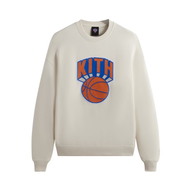 

Толстовка Kith For The New York Knicks Retro NY Nelson Crewneck, кремовый