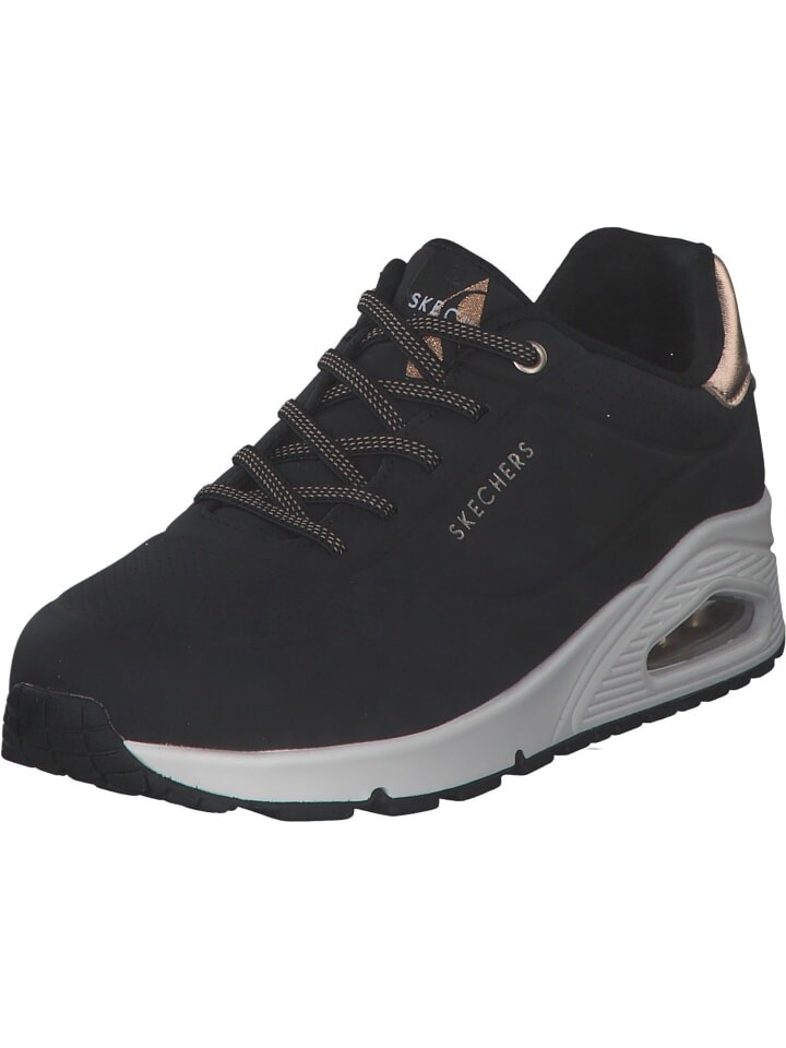 Элегантные туфли на шнуровке Skechers Sneakers Low, черный