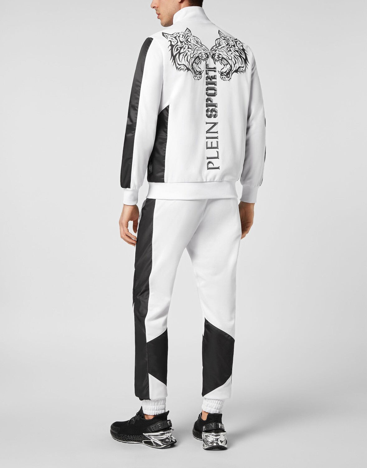

Спортивный костюм для бега: топ/брюки Tiger Plein Sport, белый