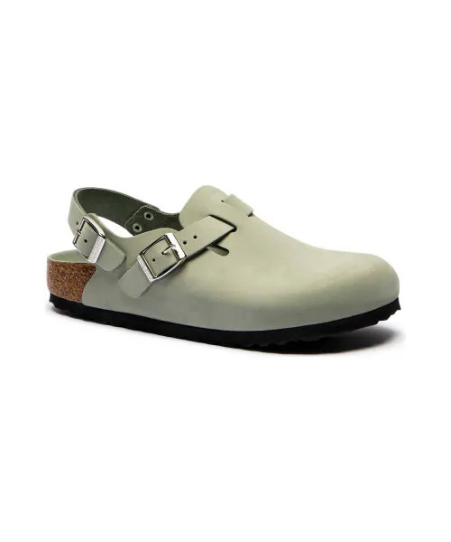 Кожаные сандалии-мюли Tokyo II Narrow fit Birkenstock, зеленый