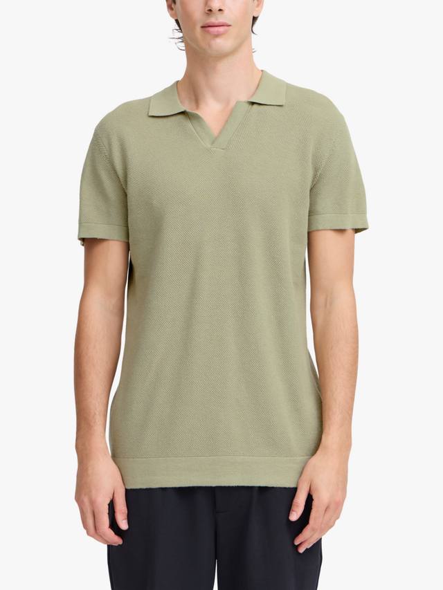 

Футболка-поло Mateo из хлопковой смески Regular Fit с короткими рукавами Casual Friday, Tea Green