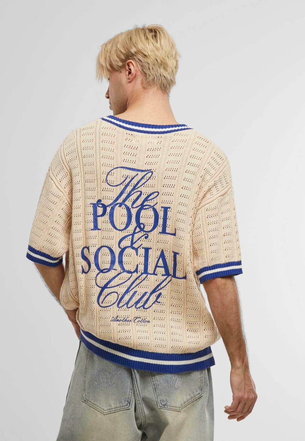 

Футболка с принтом Another Cotton Lab, белый