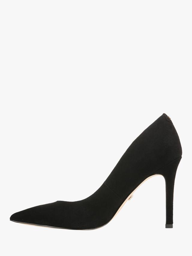 Туфли-лодочки на шпильке из кожи цвета hazel Sam Edelman, Black — фото 2
