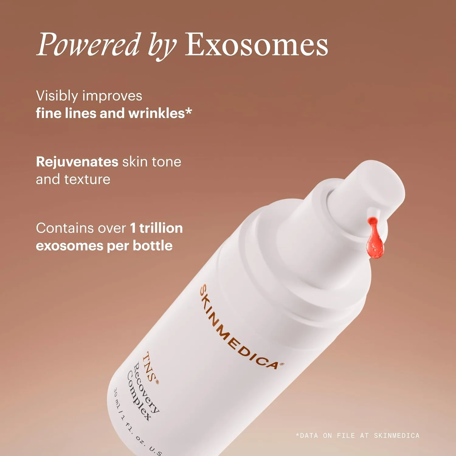 SkinMedica TNS Recovery Complex - технология ухода за кожей на основе фибробластов, содержащая экзосомы и факторы роста для заметного уменьшения мелких морщин, НОВАЯ УПАКОВКА, 28 г — фото 3