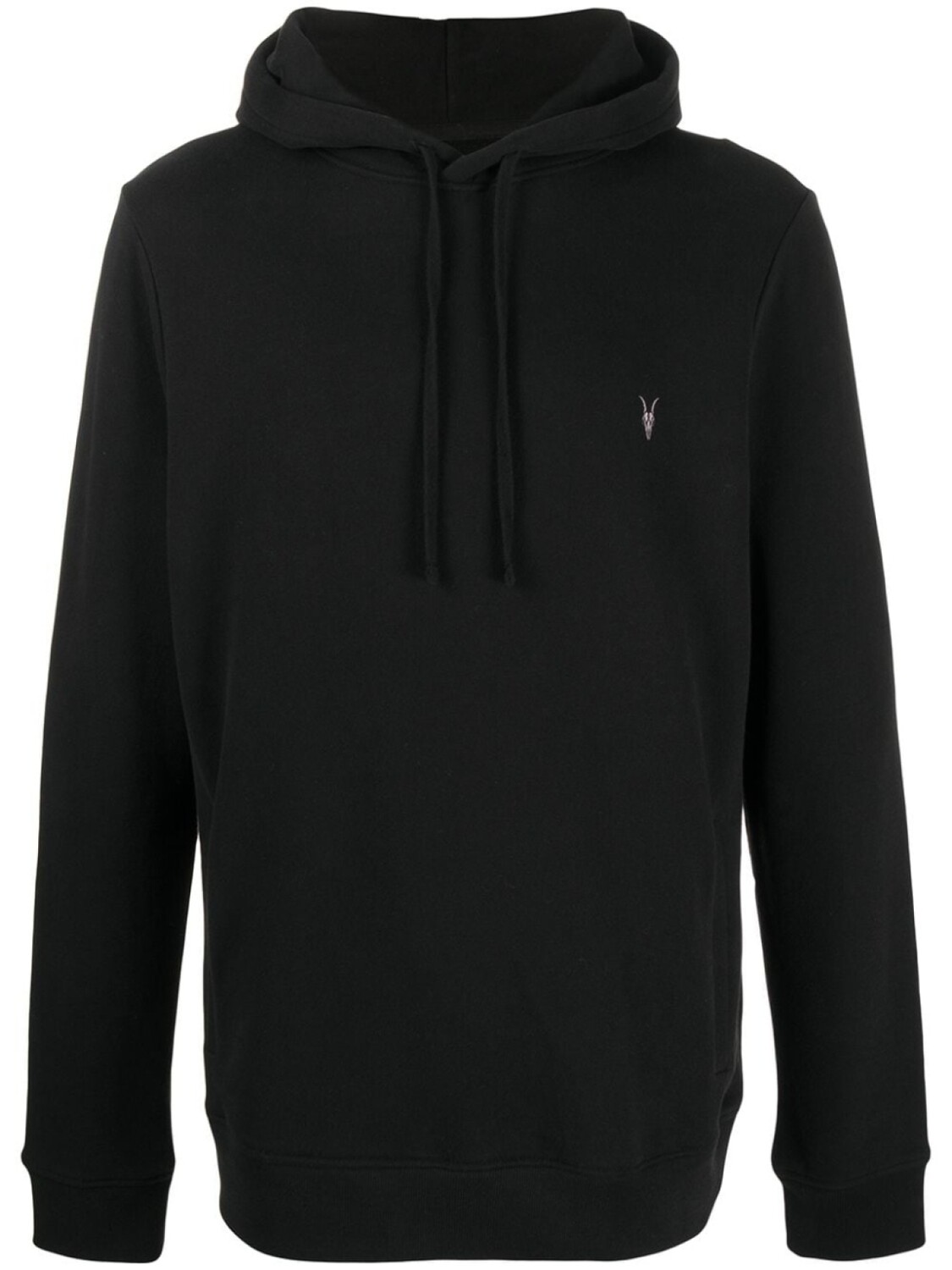 

AllSaints худи с кулиской, черный
