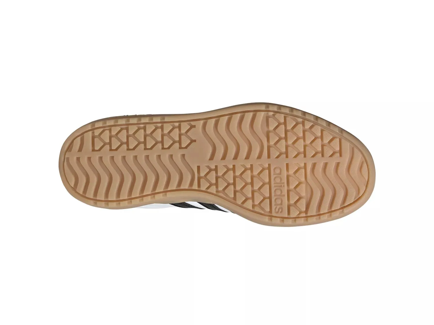 Кроссовки Adidas VL Court Bold Platform Sneaker — детские, белые/черные — фото 4
