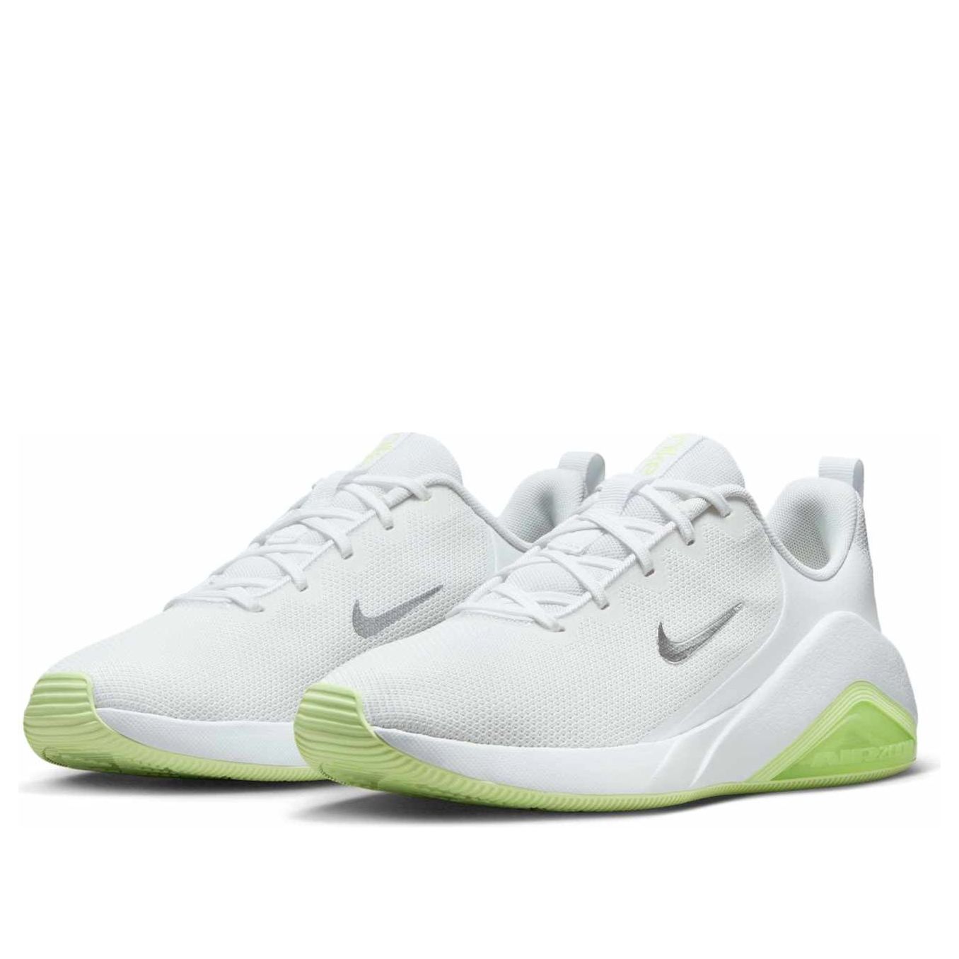 Кроссовки (WMNS) Nike Bella 7 'White Silver Barely Volt' — фото 4
