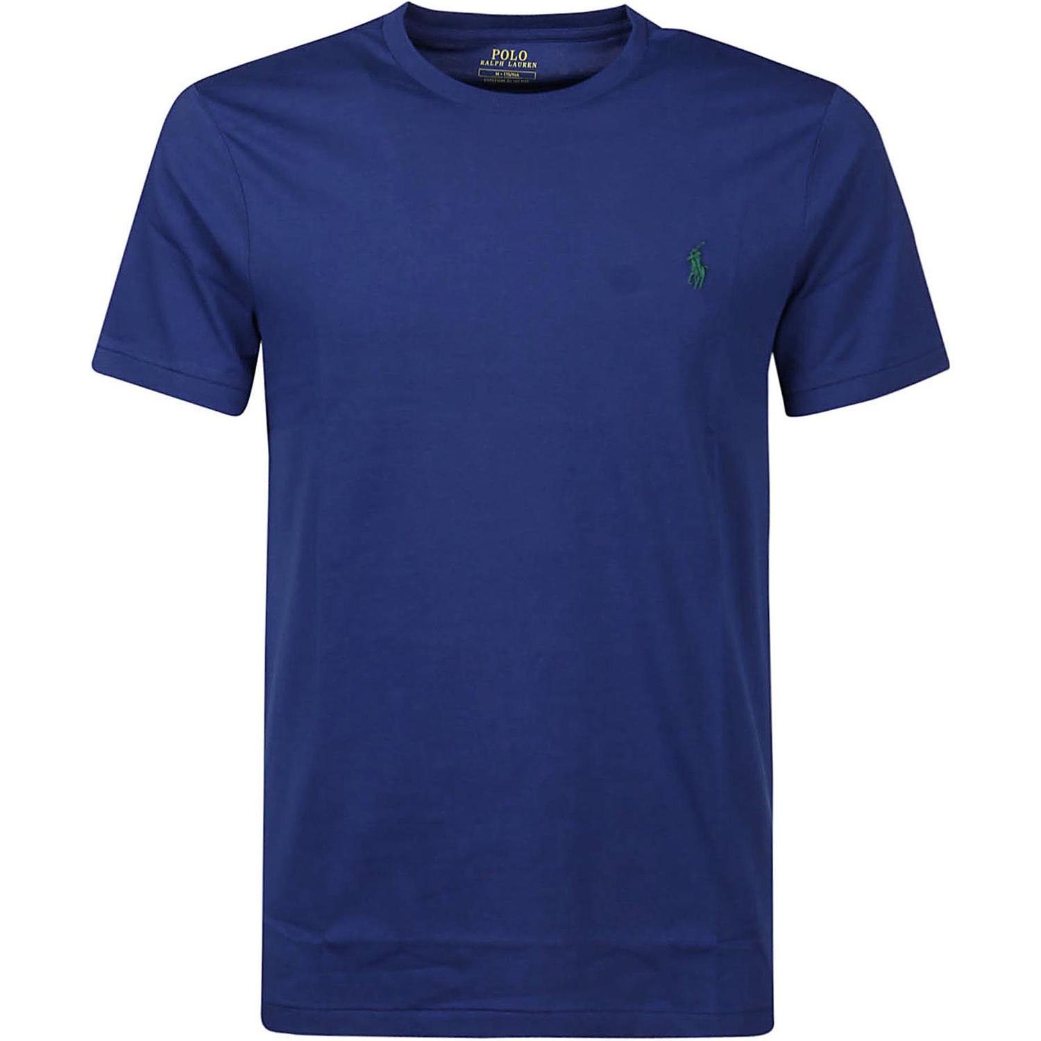 

Футболка с пони-принтом Polo Ralph Lauren, синий