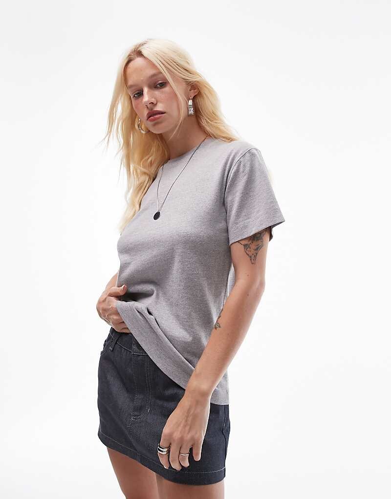 

Футболка приталенного кроя Topshop – цвета лайма