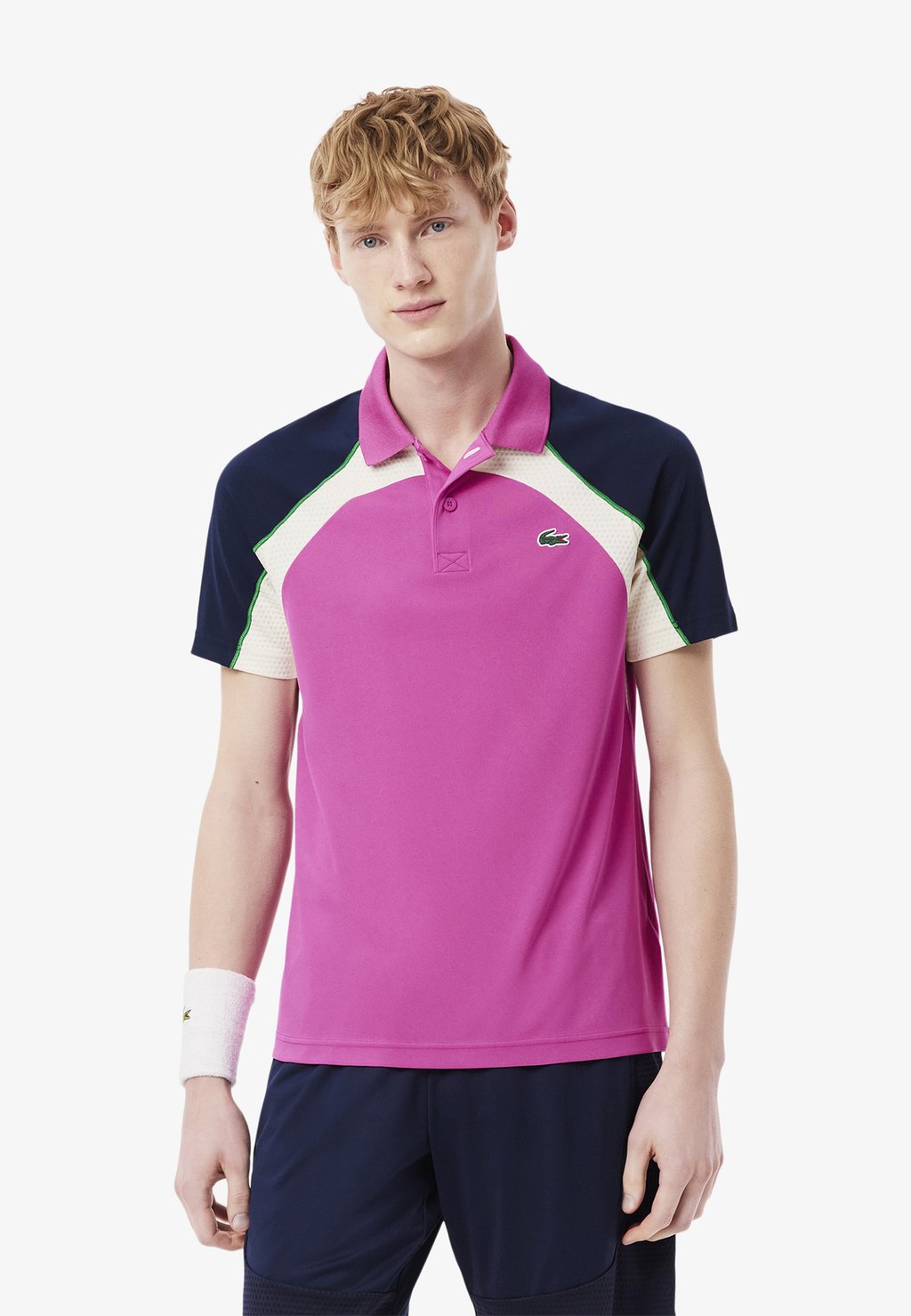 

Рубашка поло Lacoste Sport, розовый