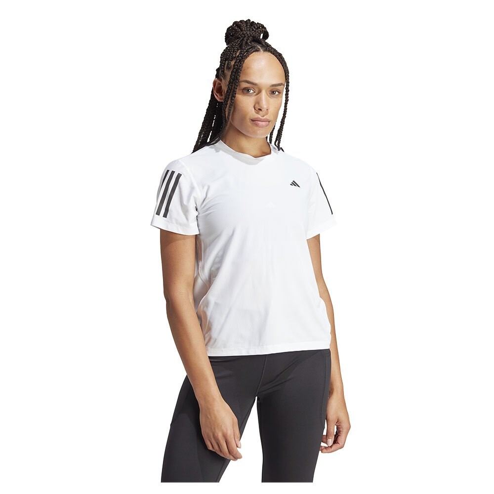 

Футболка с коротким рукавом adidas Own The Run Base, белый