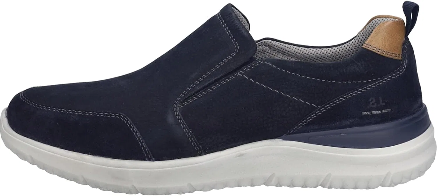 Мужские низкие кроссовки Josef Seibel Wales 04, ширина G (стандартная), сменная стелька, Dark Blue Combi — фото 2
