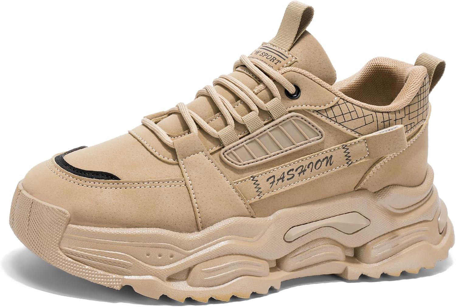 

Мужские повседневные спортивные теннисные кроссовки для ходьбы, массивные модные кеды, тренировочные кроссовки Spwagym, хаки