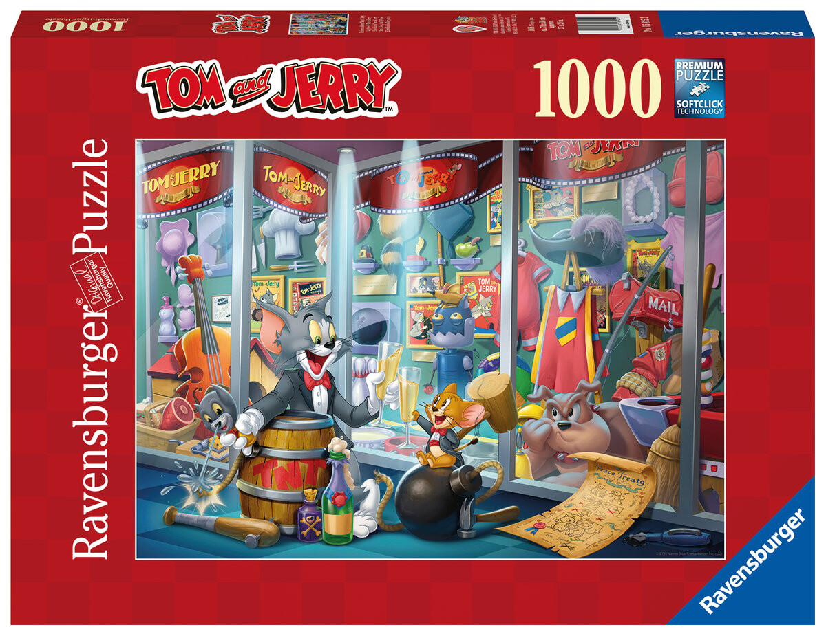 

Ravensburger, пазл, Том и Джерри, 1000 шт.