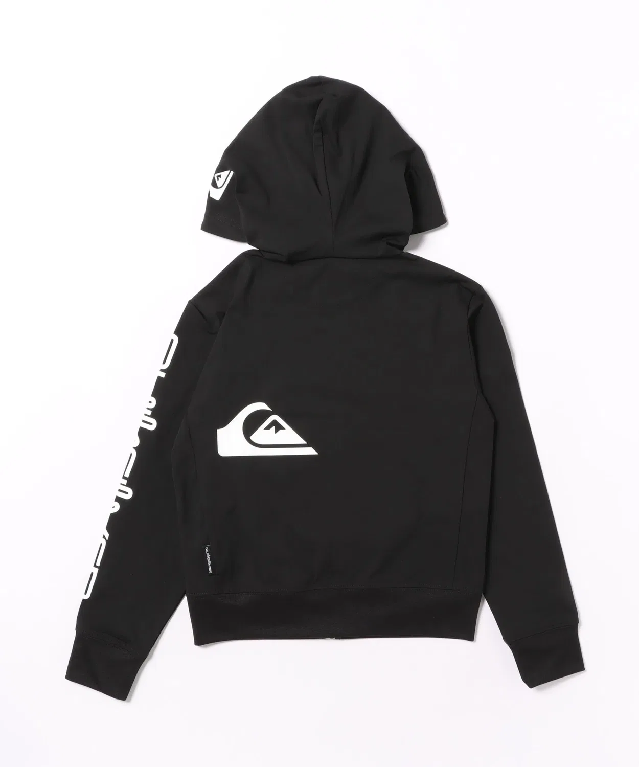 Рашгард с zip Quiksilver Youth Omni MW UPF50+ охлаждающий быстросохнущий серый — фото 2