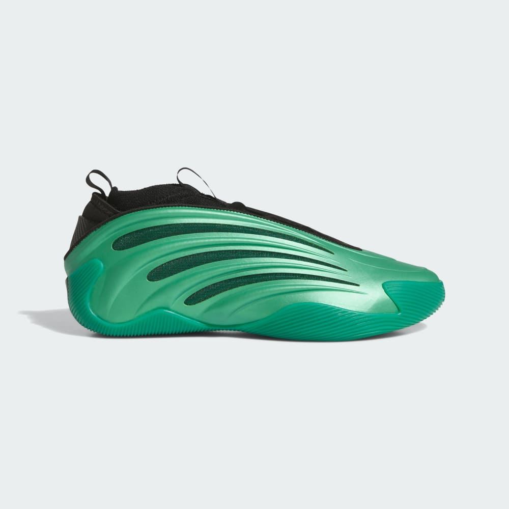 

Кроссовки Adidas Harden Volume 9 Shoes, цвет Semi Court Green/Core Black/Screaming Green