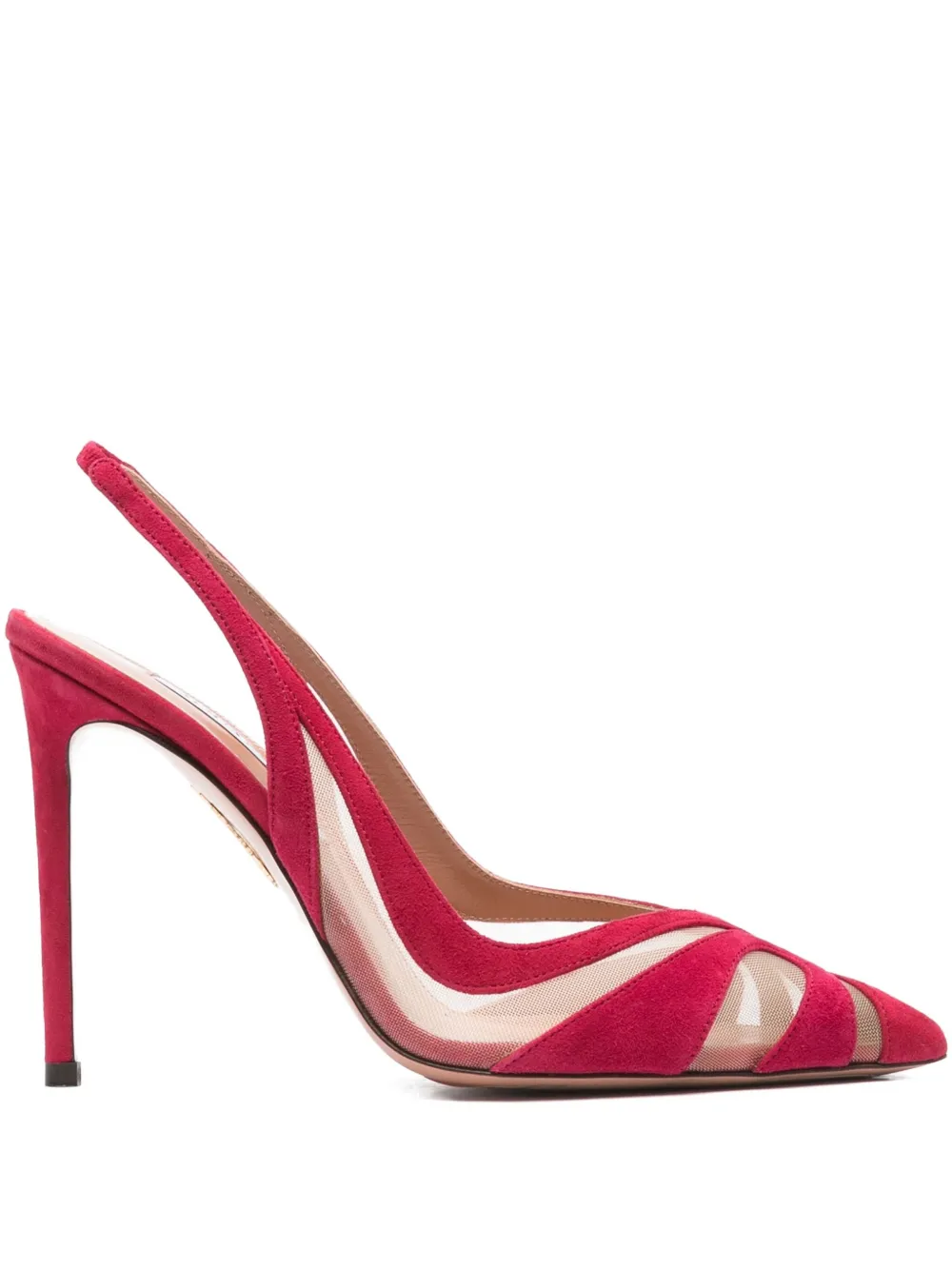 Туфли Lune Sling 110 Aquazzura, розовый