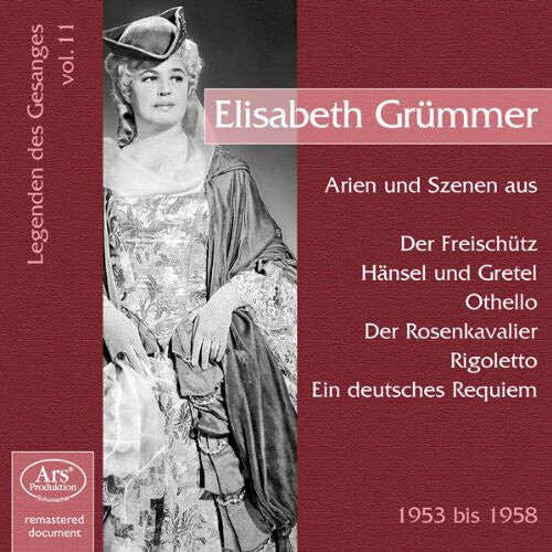 

CD диск Mozart / Weber / Humperdinck / Grummer, Elisabet: Arias Scenes
