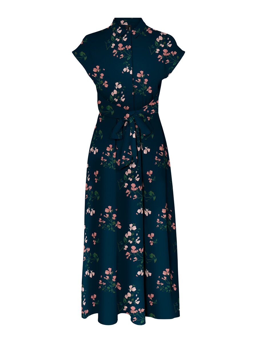 

Платье-рубашка VERO MODA VMNEWHALLIE, цвет Blue/Night blue