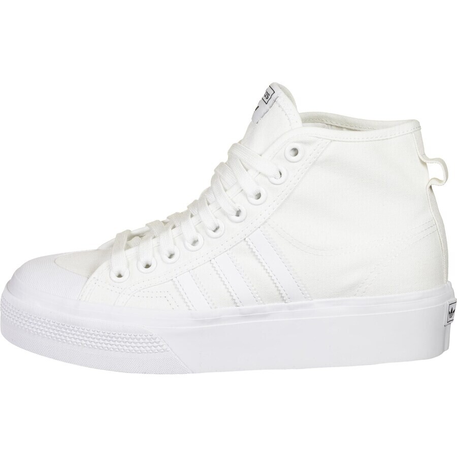 Кроссовки ADIDAS ORIGINALS High-Top Sneakers Nizza, белый — фото 2