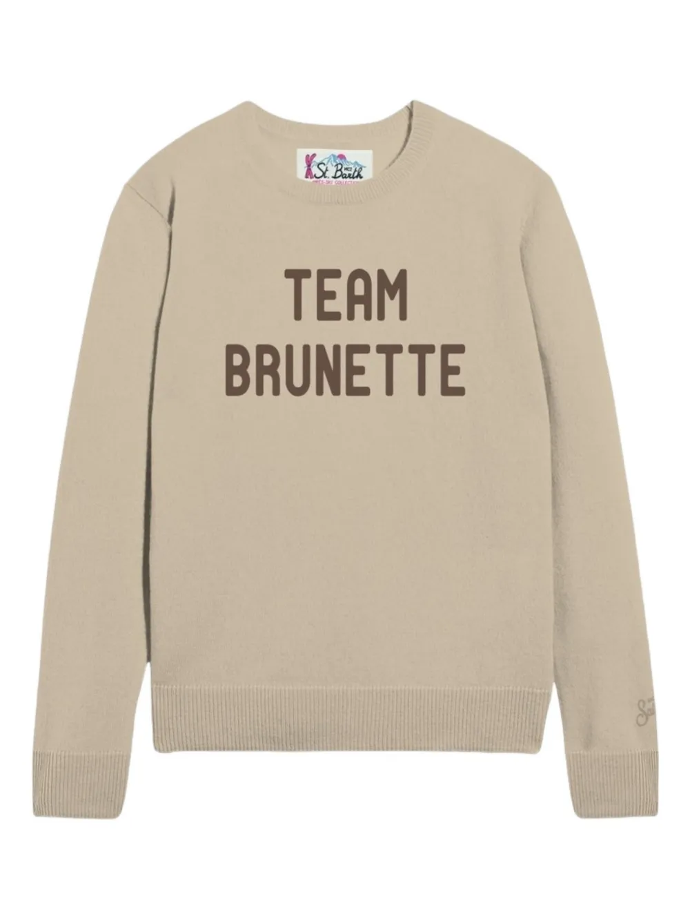 

Свитер Team Brunette Mc2 Saint Barth, бежевый