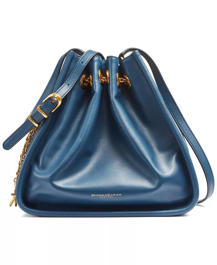

Сумка кросс-боди Plainview с цепочкой и шнурком Donna Karan New York, коричневый/бежевый