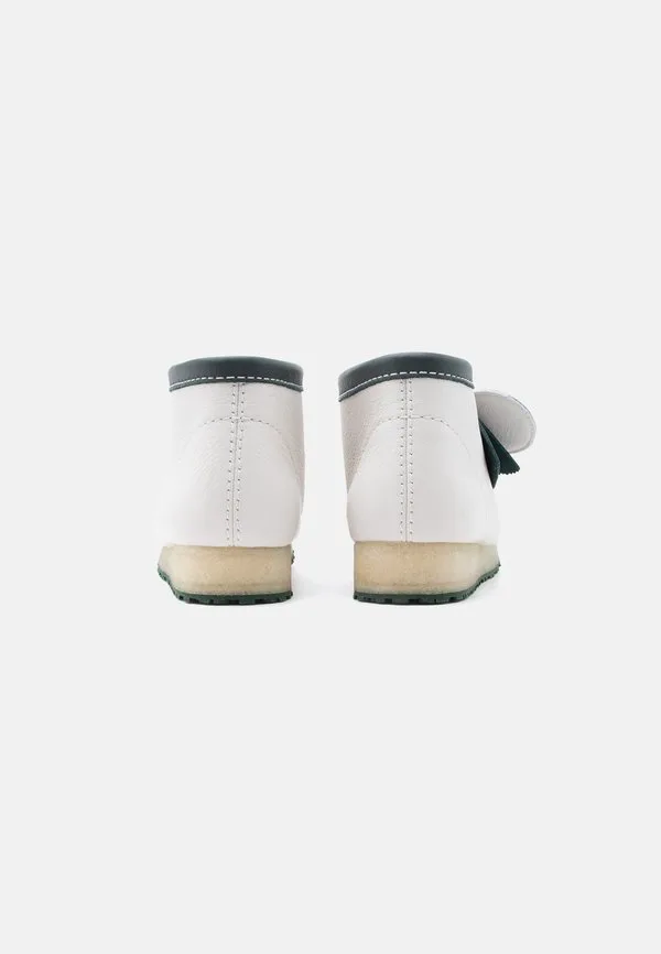 Ботинки walla на шнуровке до щиколотки Clarks Originals, White — фото 3