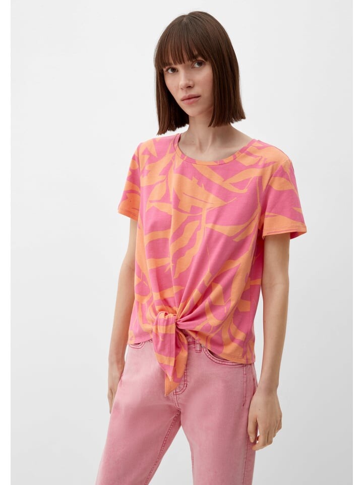 

Футболка s.Oliver, цвет orange/pink