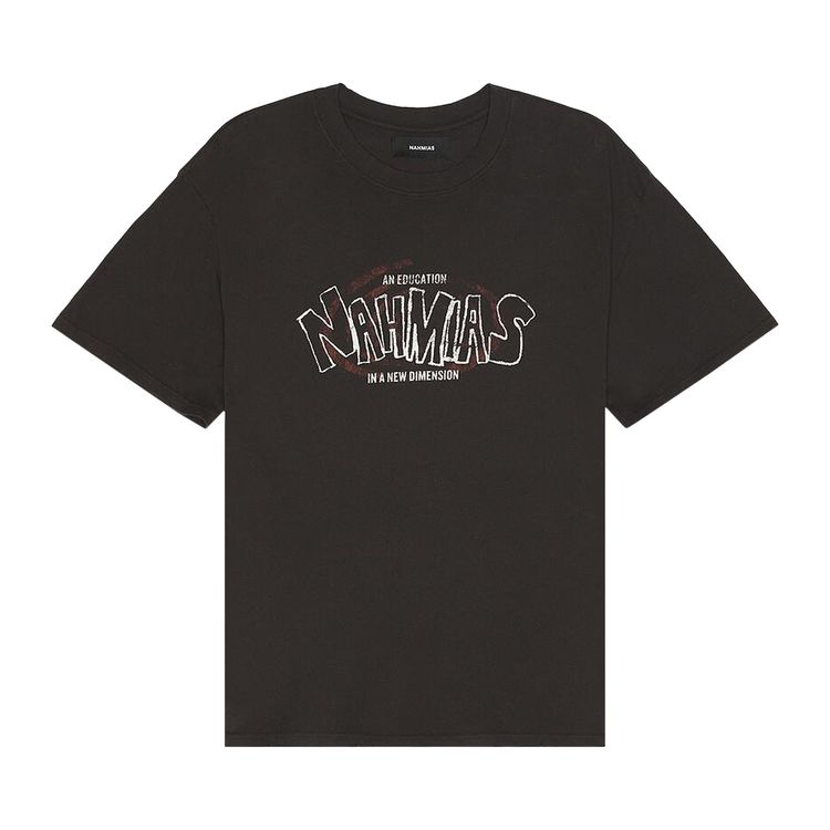 

Футболка Nahmias No Rolling Boxy T-Shirt 'Off Black Jersey', черный