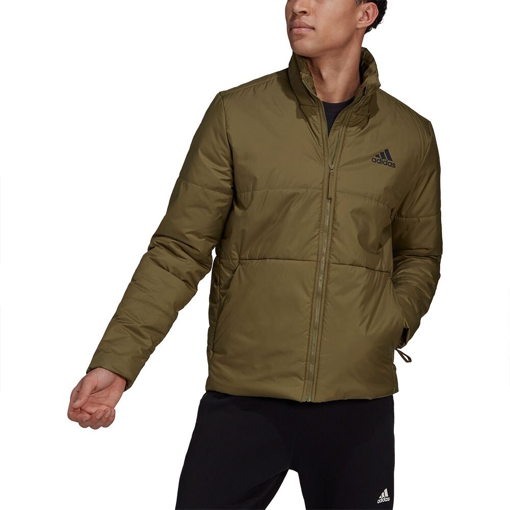 

Куртка adidas Basic 3 Stripes Insulated, зеленый