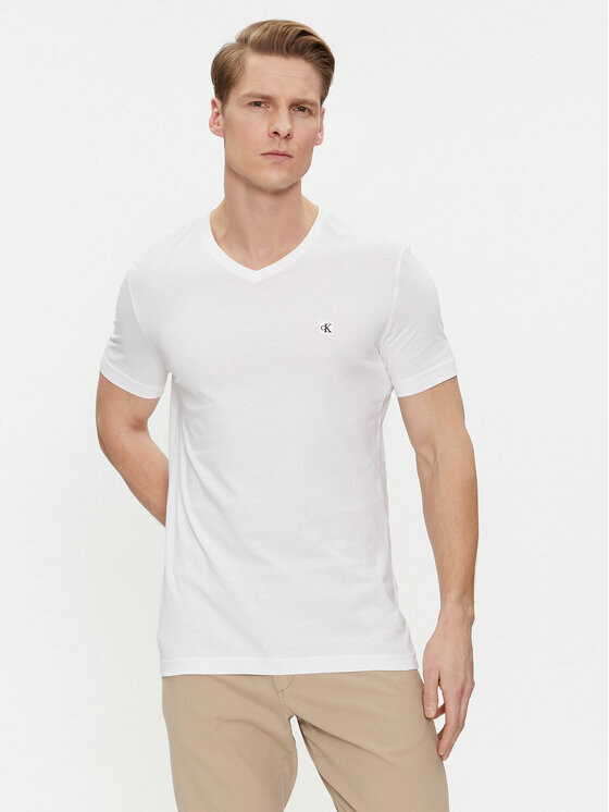 

Футболка узкого кроя Calvin Klein, белый