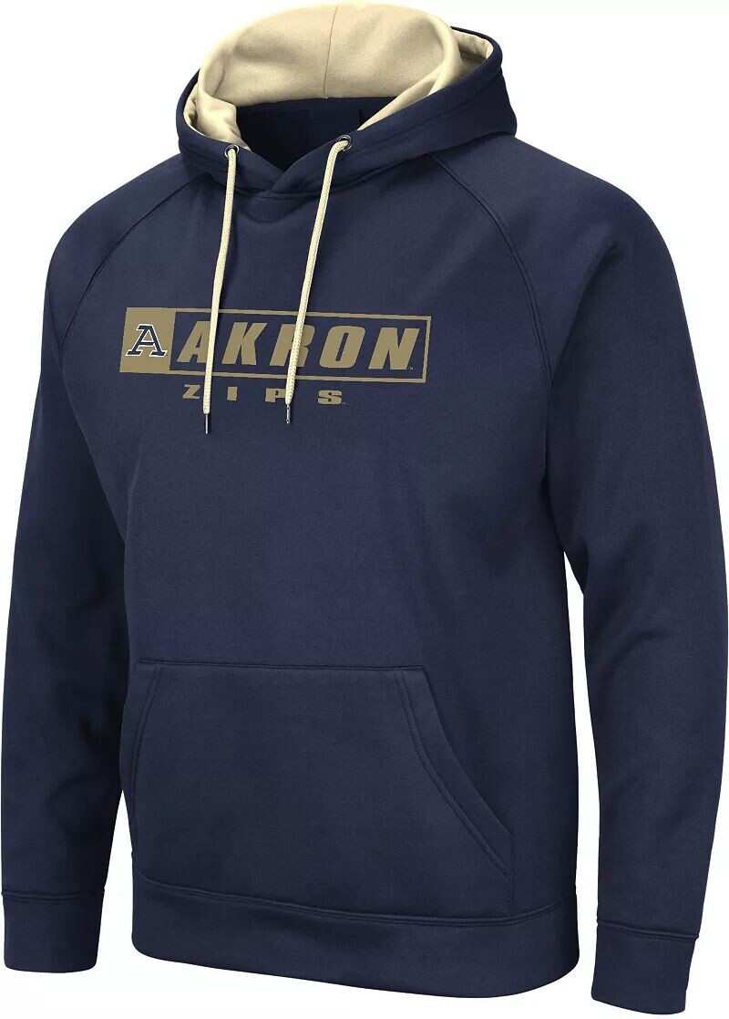 

Colosseum Мужской темно-синий пуловер с капюшоном Akron Zips