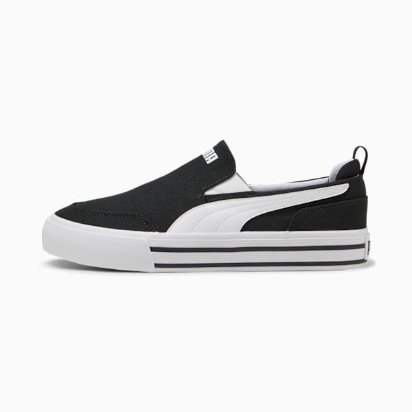 

Мужские туфли без застежек Court Classic Vulcanized Puma, черный
