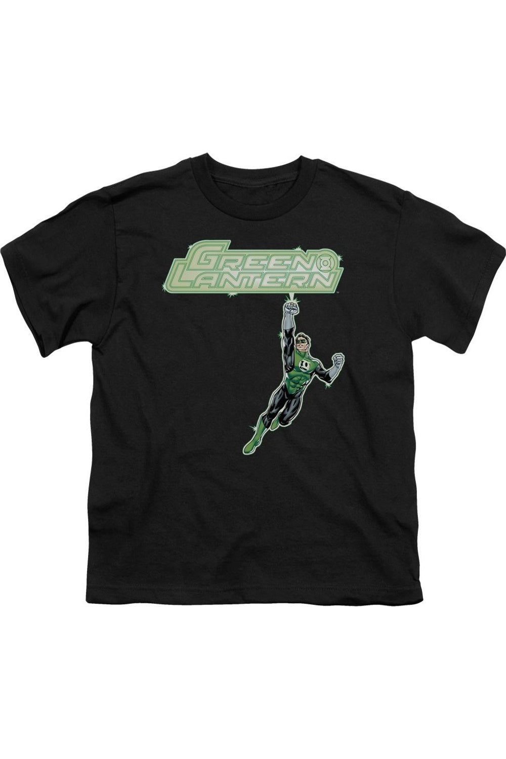 

Футболка с коротким рукавом для детей с логотипом Green Lantern Energy Construct Gildan