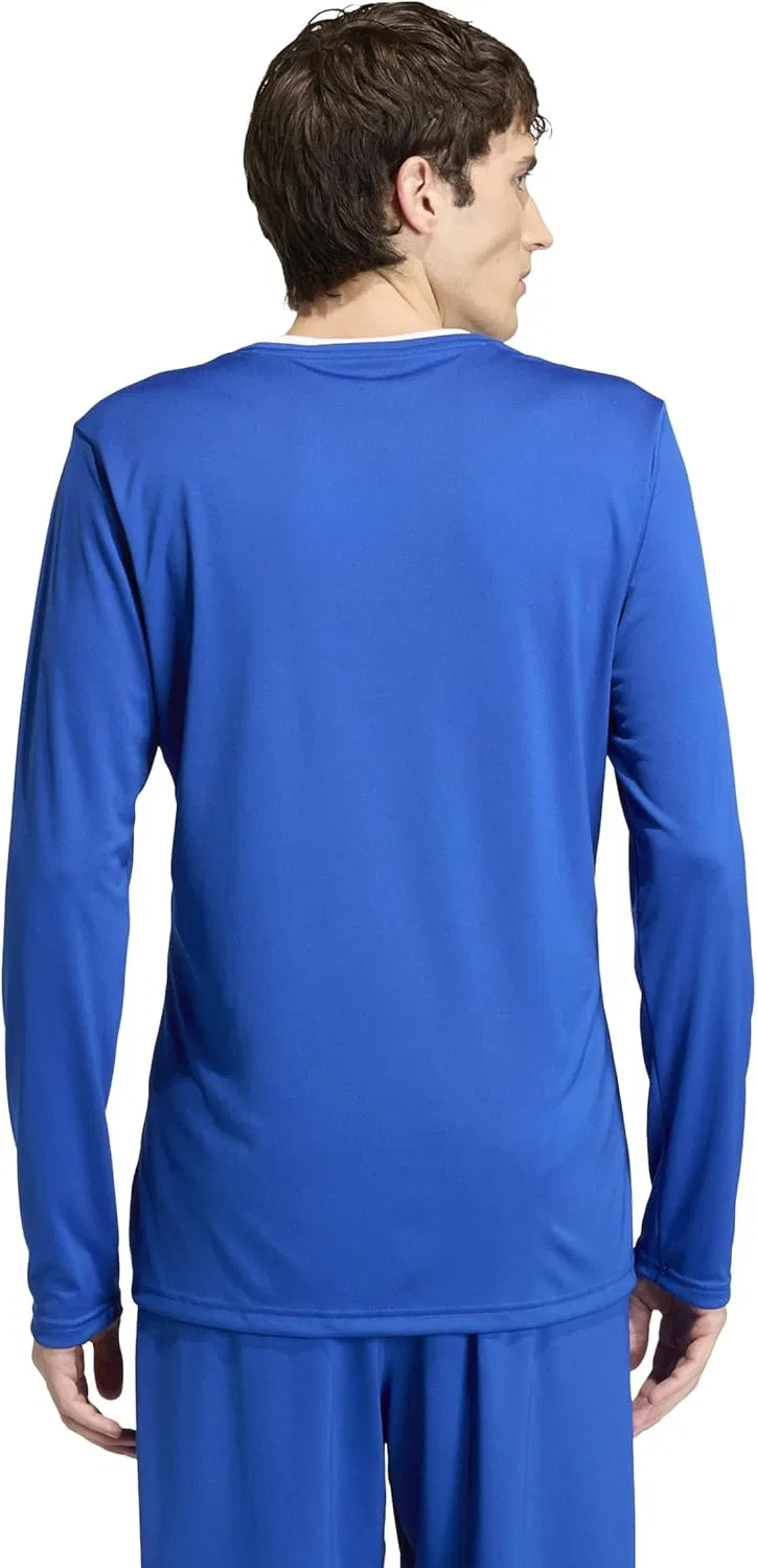 Футболка с длинным рукавом adidas Entrada 26, Team Royal Blue/White — фото 4