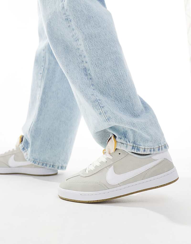 

Nike SB – FC Classic – серо-белые кроссовки, Белый, Nike SB – FC Classic – серо-белые кроссовки