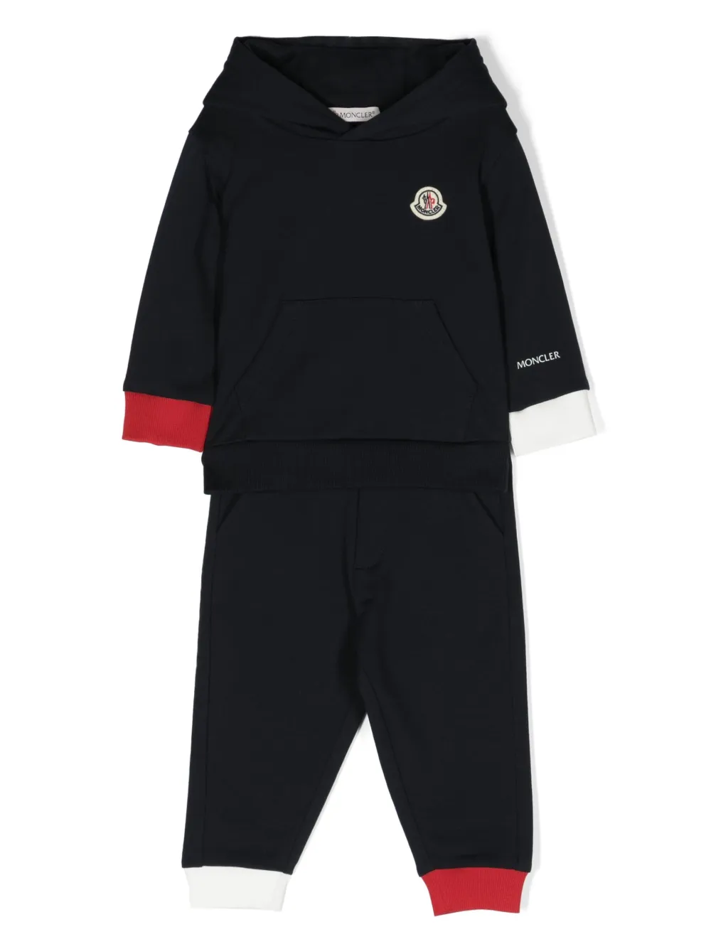 

Спортивный костюм с логотипом Moncler Enfant, синий