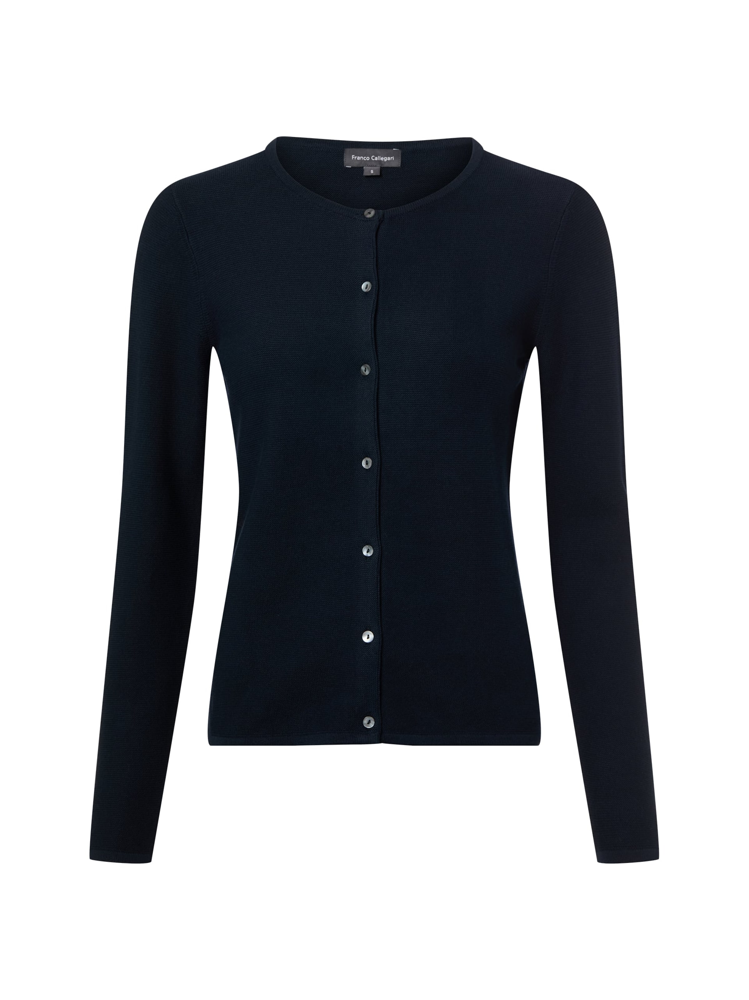 

Franco Callegari Вязаный кардиган в морском синем