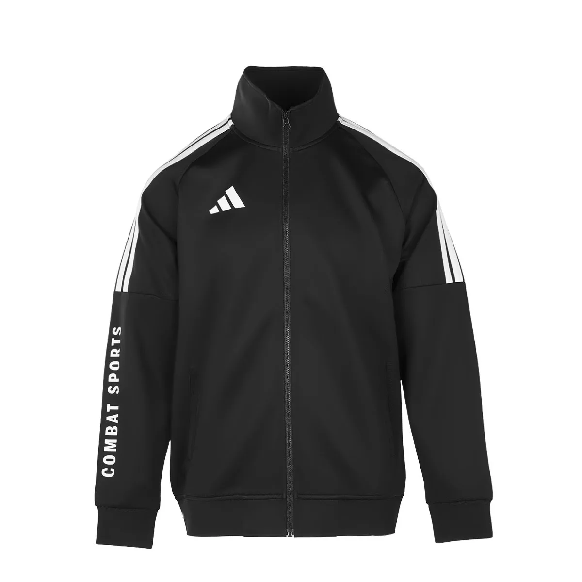 Куртка с воротником-стойкой унисекс Adidas, TR30JR2CS-Black/White