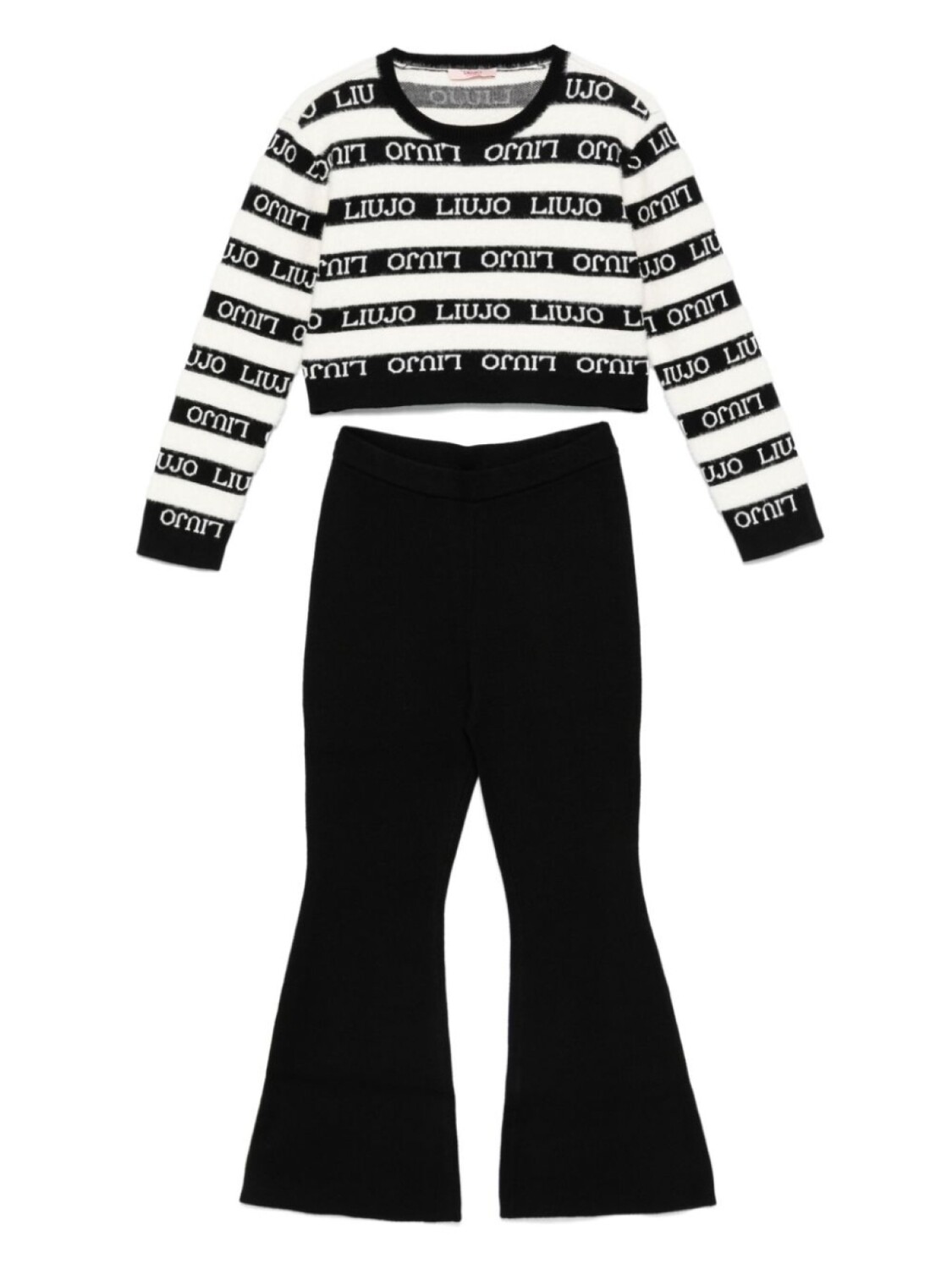 

Детский трикотажный спортивный костюм Liu Jo Liu Jo Kids, черный