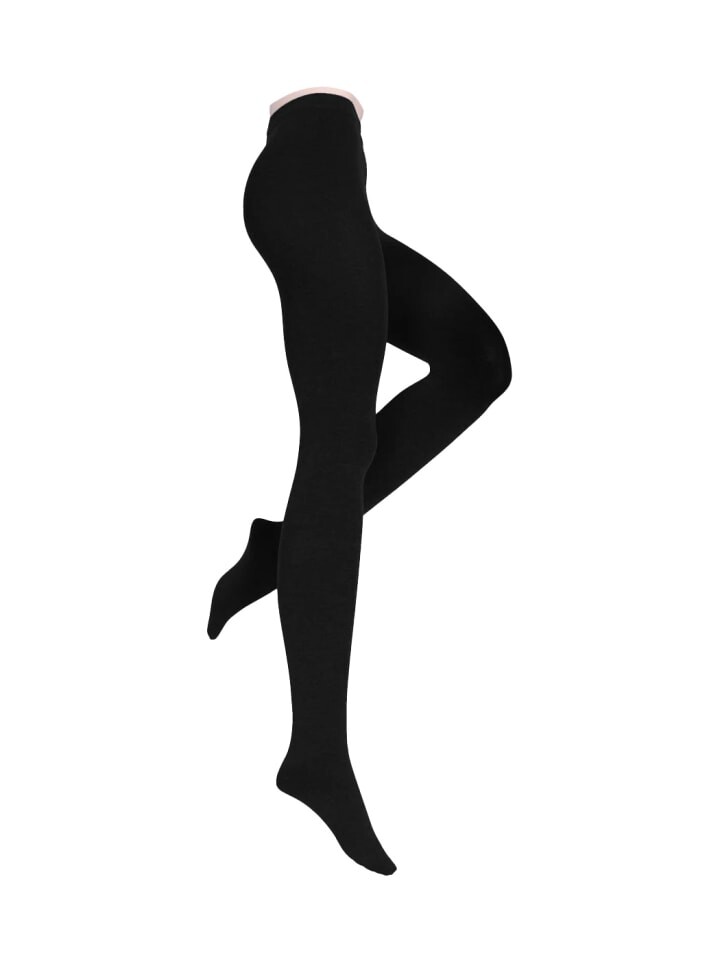 

Колготки Wilox Damen Thermo-Strick-Strumpfhose PREMIUM COSY schwarz