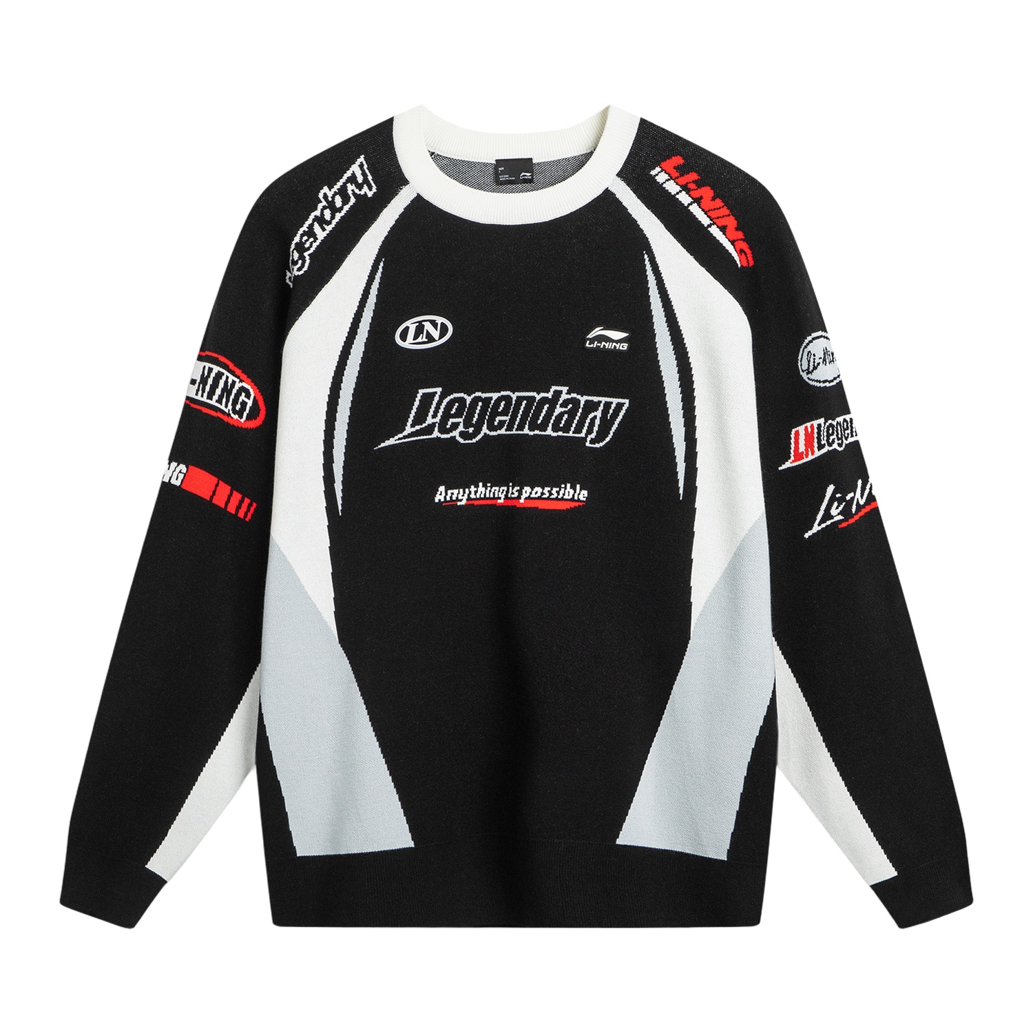 

Свитер Unisex из коллекции Sports Life LINING, черный