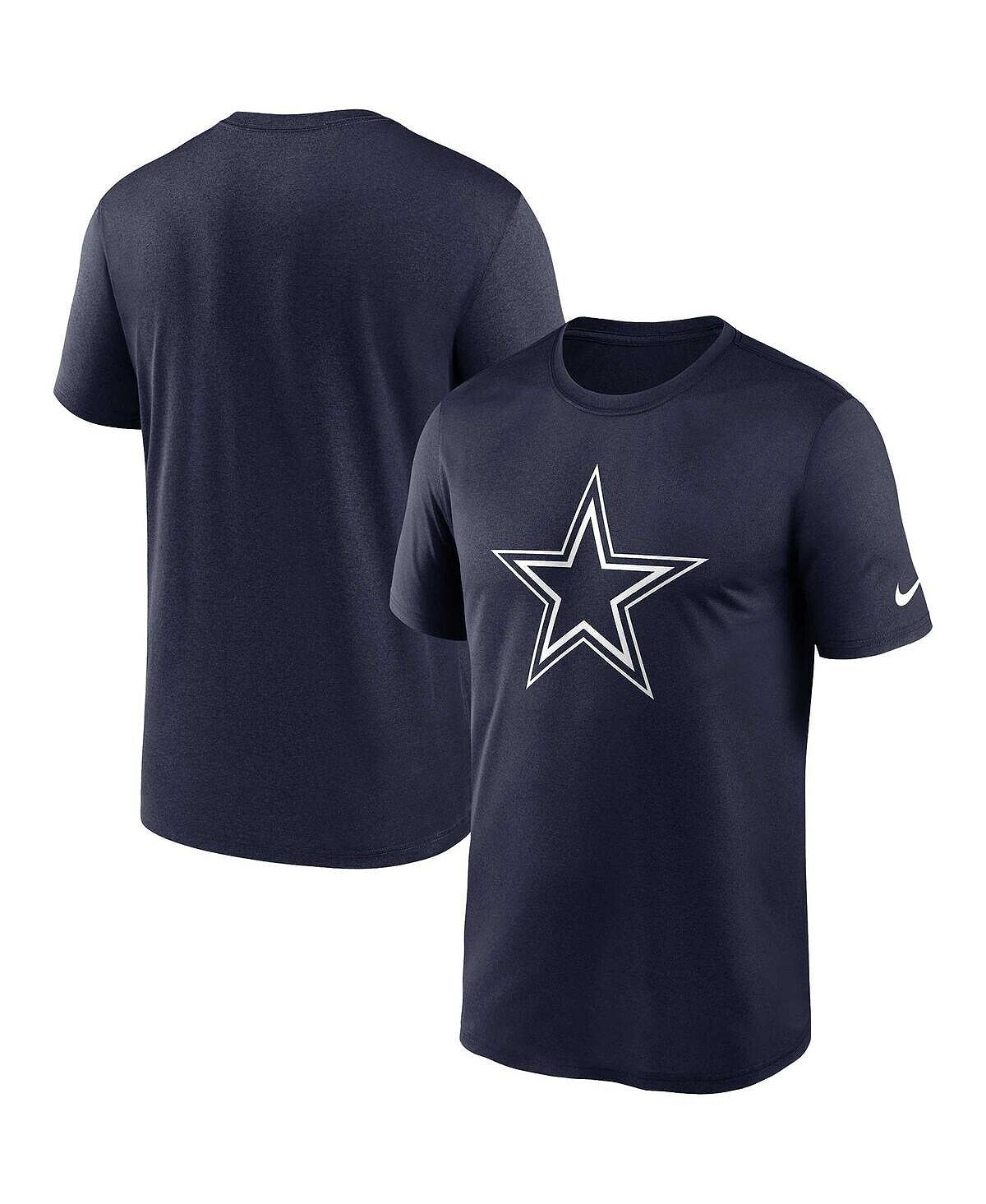 

Мужская темно-синяя футболка с логотипом Dallas Cowboys Legend Performance Nike, Синий, Мужская темно-синяя футболка с логотипом Dallas Cowboys Legend Performance Nike