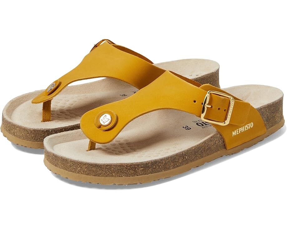 Сандалии Mephisto Melinda, цвет Ochre Nubuck