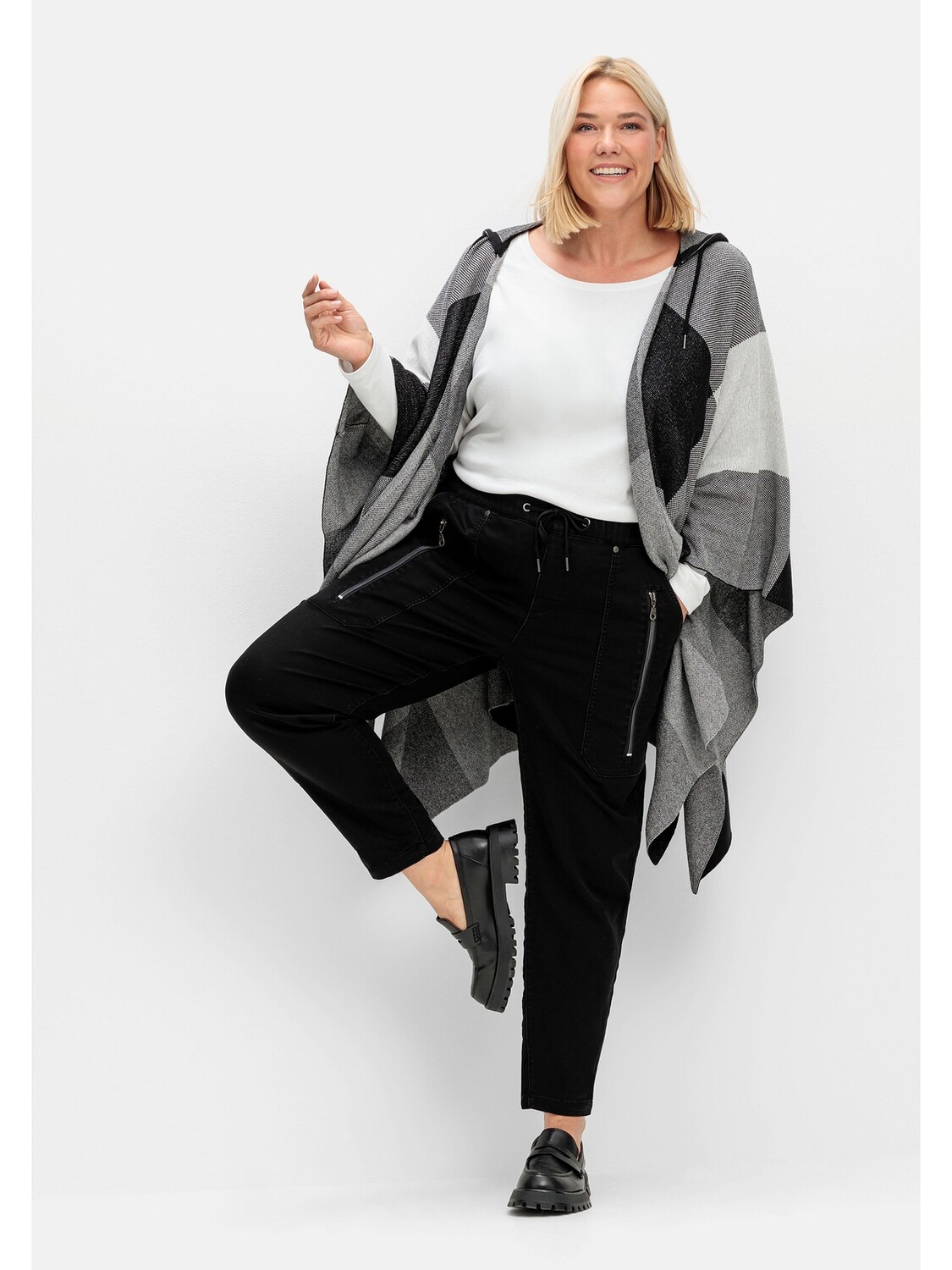 

Джинсы sheego Joggpants, черный