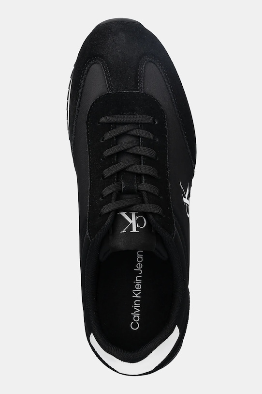 Кроссовки Retro Runner на шнурках NY-SU Calvin Klein Jeans, черный — фото 4