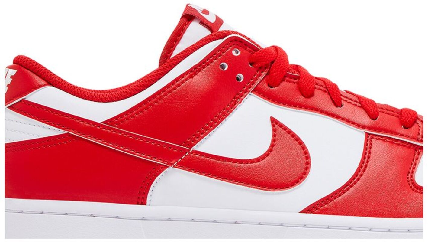 Кроссовки Nike Dunk Low St. Johns (2025), красный — фото 3
