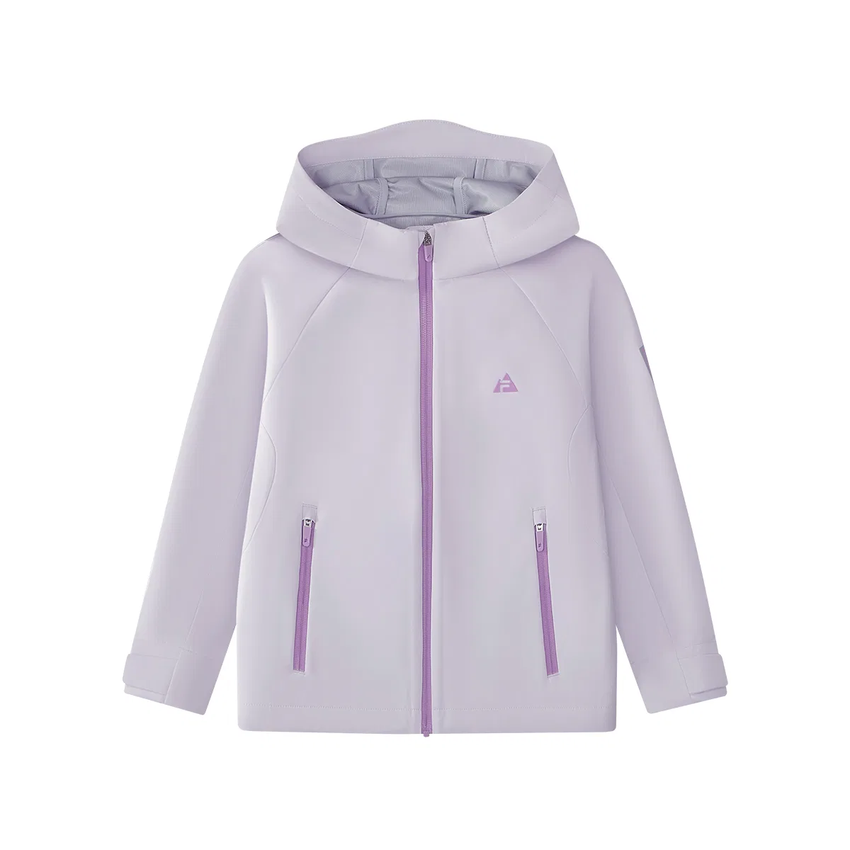 Ветровка FILA KIDS с капюшоном лавандовая