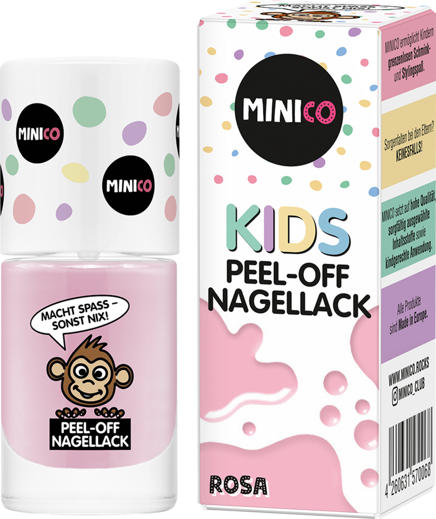 

Лак для ногтей MINICO Peel-Off Nagellack 02 Rosa