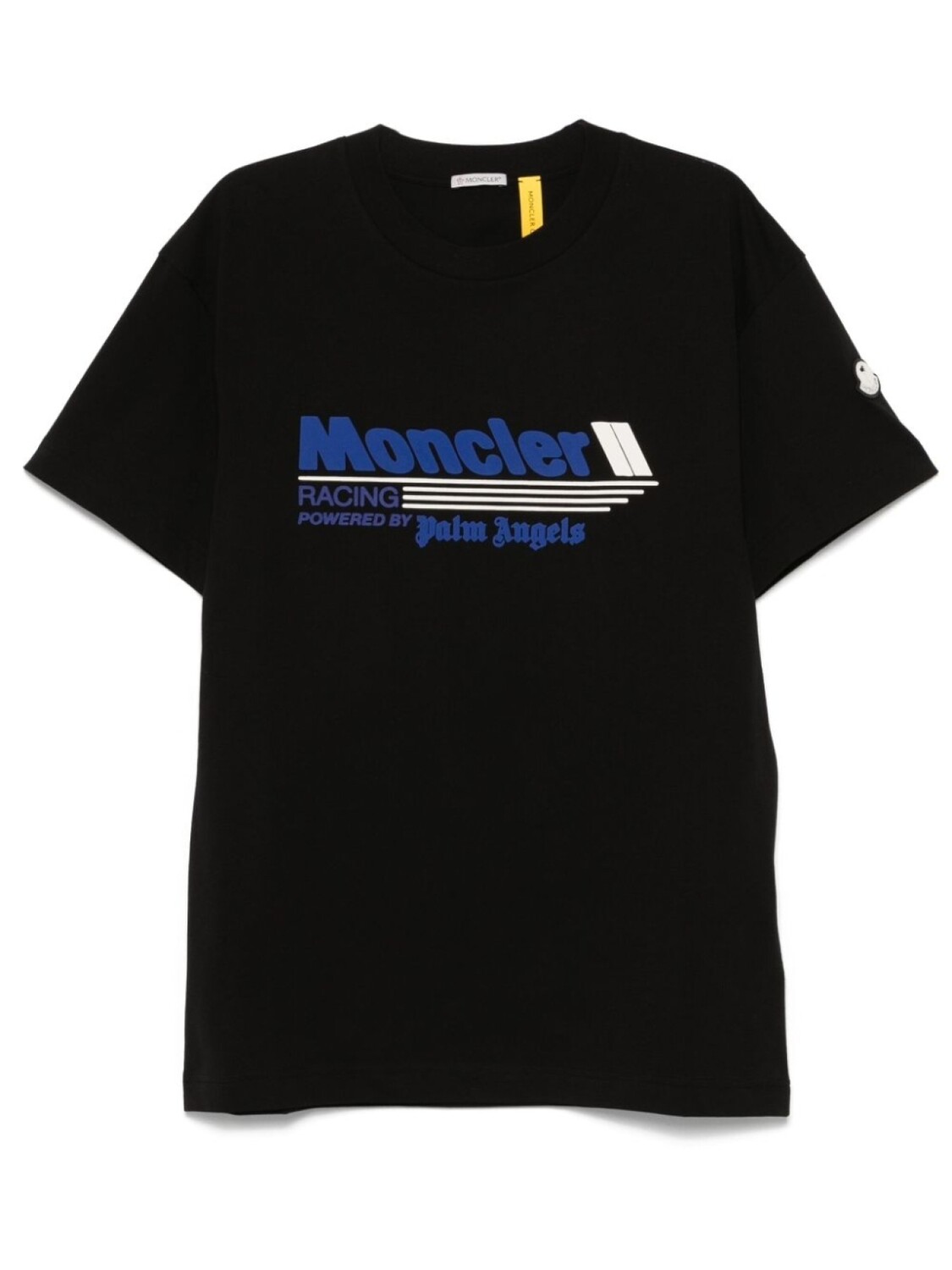 

Palm Angels x Moncler футболка Racing с логотипом, черный